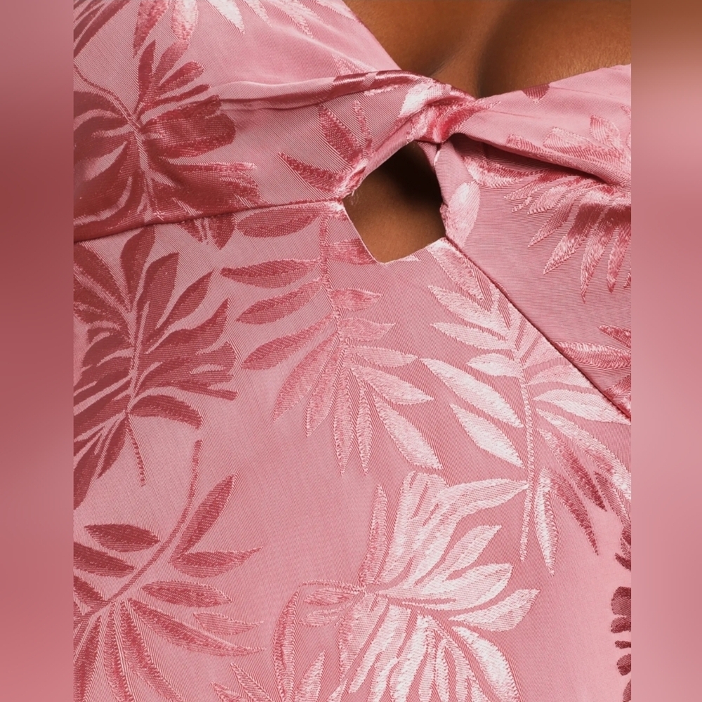 Pink Floral Dress - Picture 6 of 14